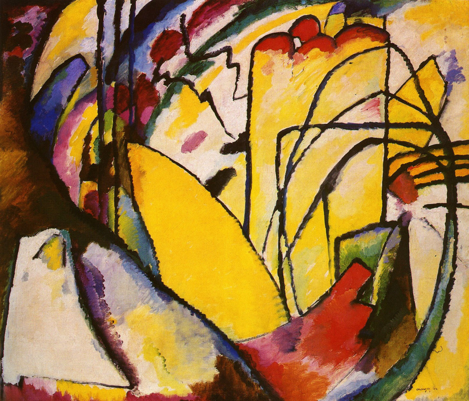 Wassily Kandinsky. Improvisation X