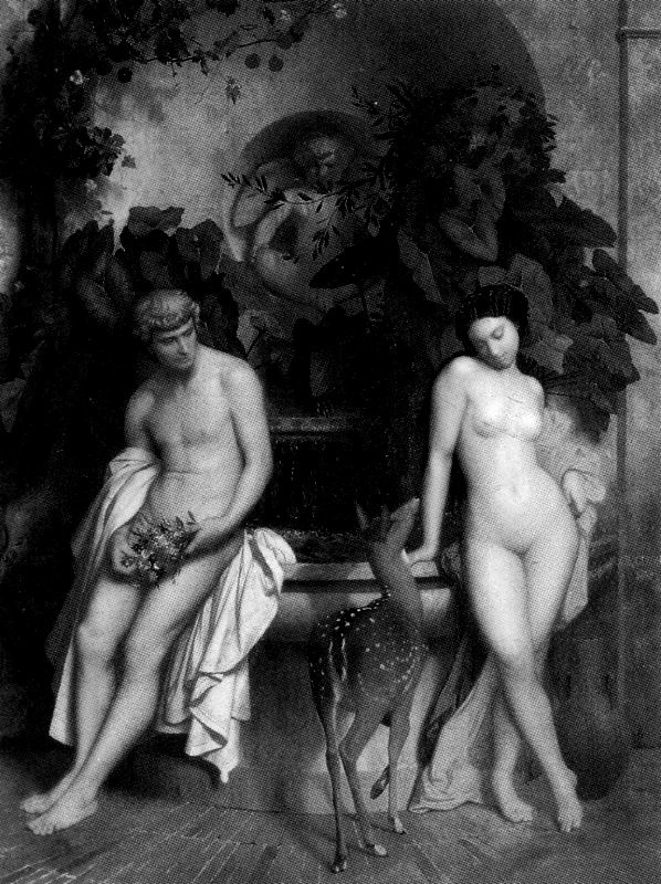 Jean-Leon Jerome. Daphnis and Chloe