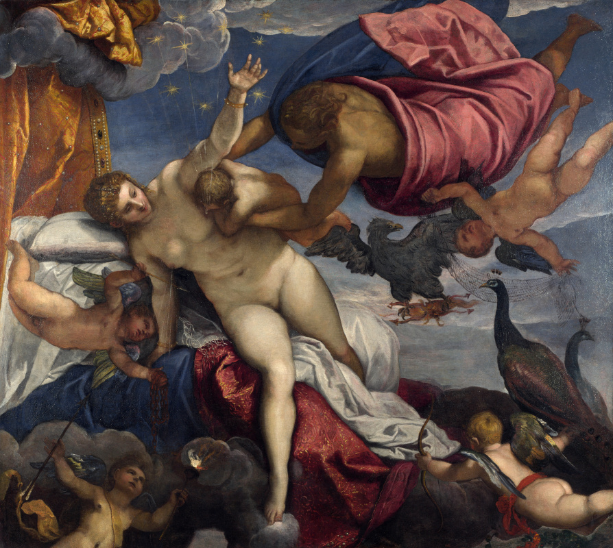 Jacopo (Robusti) Tintoretto. Origin of the Milky Way