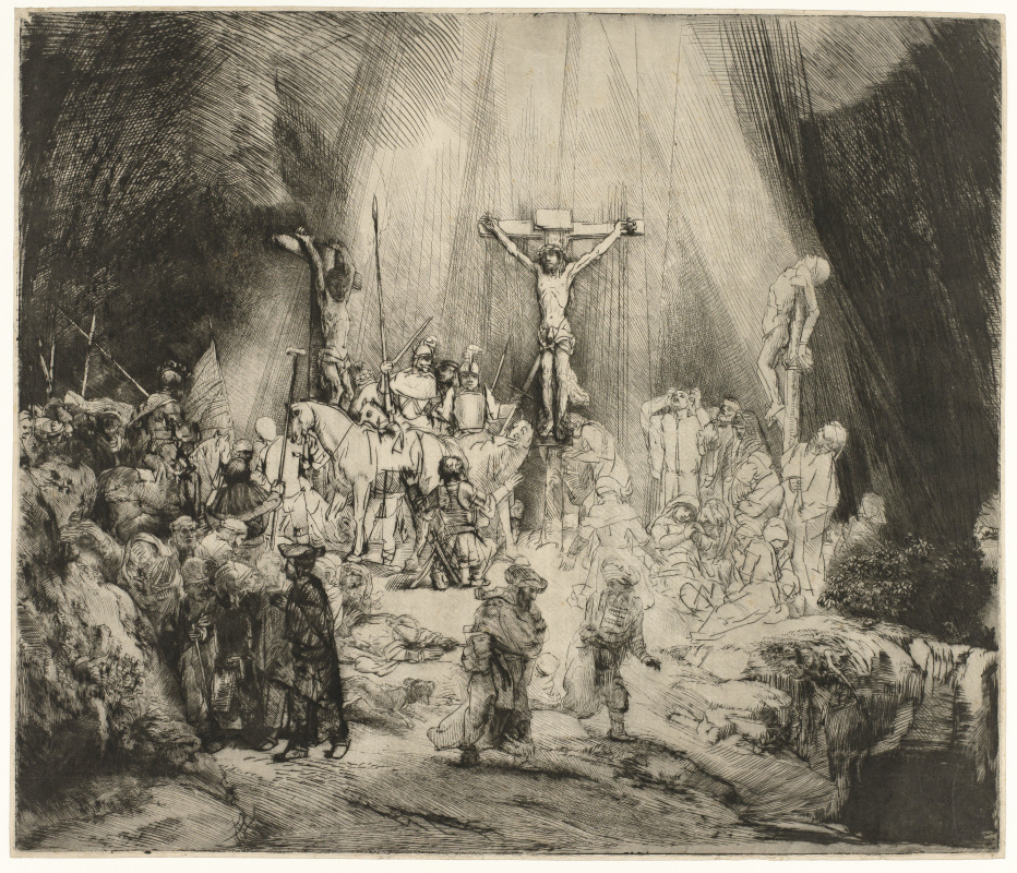 Рембрандт Харменс ван Рейн. Три креста