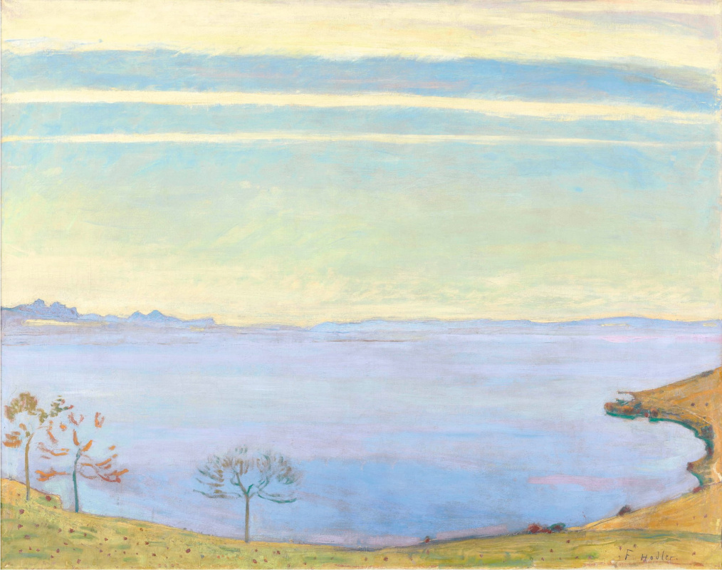 Ferdinand Hodler. Lake Geneva