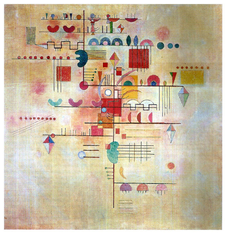 Wassily Kandinsky. Gentle ascent