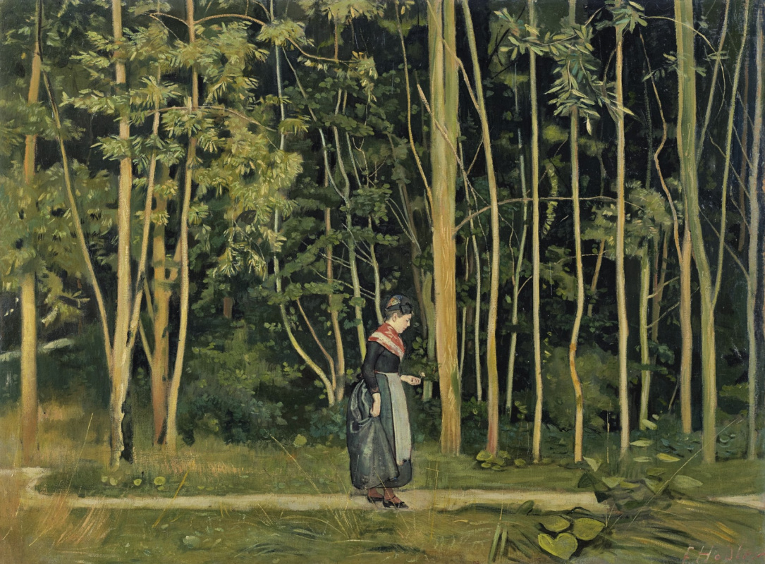 Ferdinand Hodler. Walk in the woods
