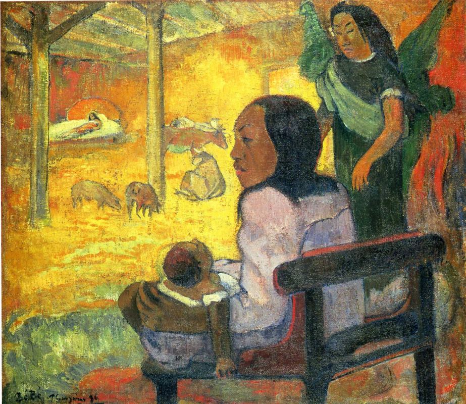 Paul Gauguin. The birth of a Tahitian Christ