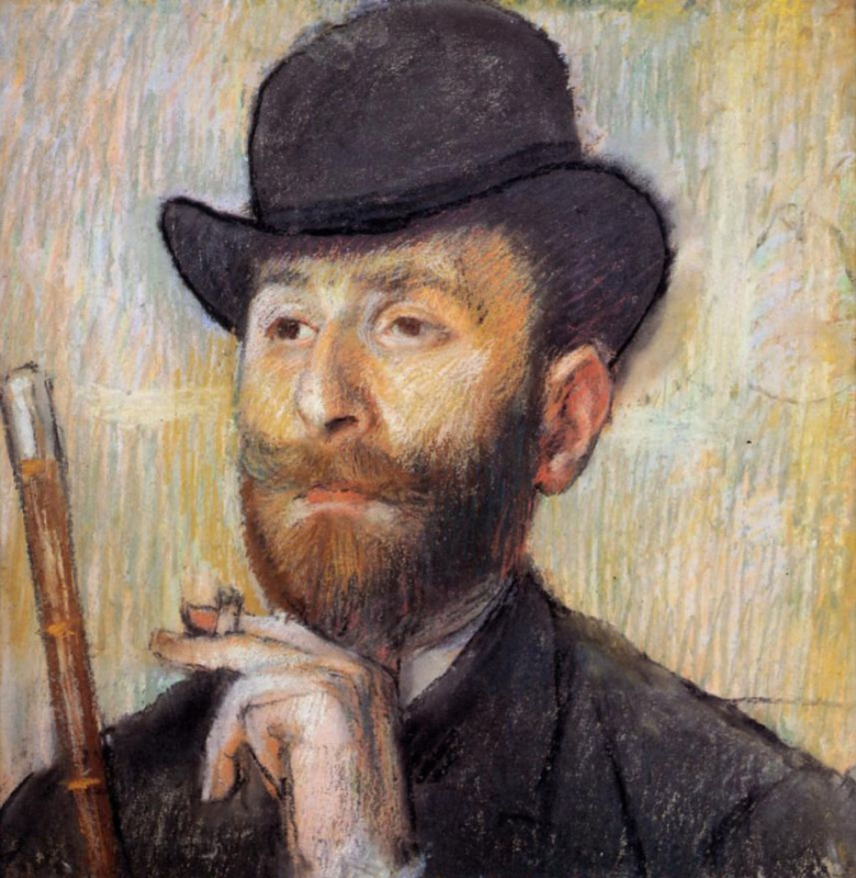 Edgar Degas. Portrait Of Zacharias Zakarian