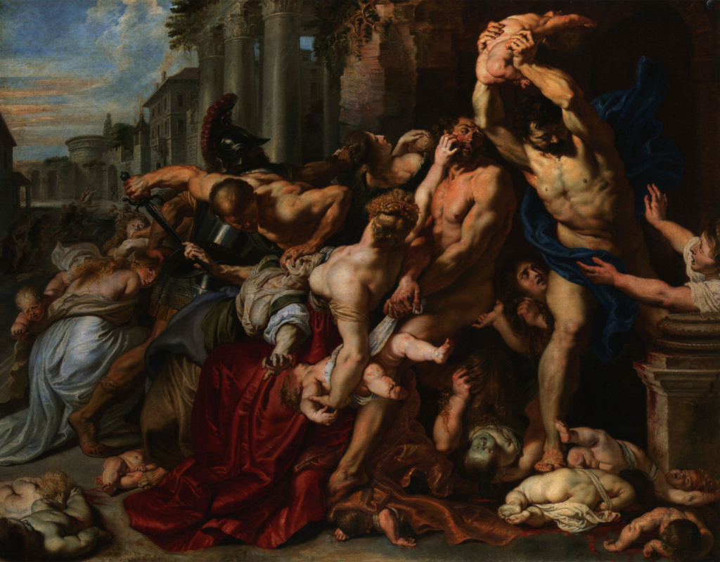 Peter Paul Rubens. Massacre of the innocents