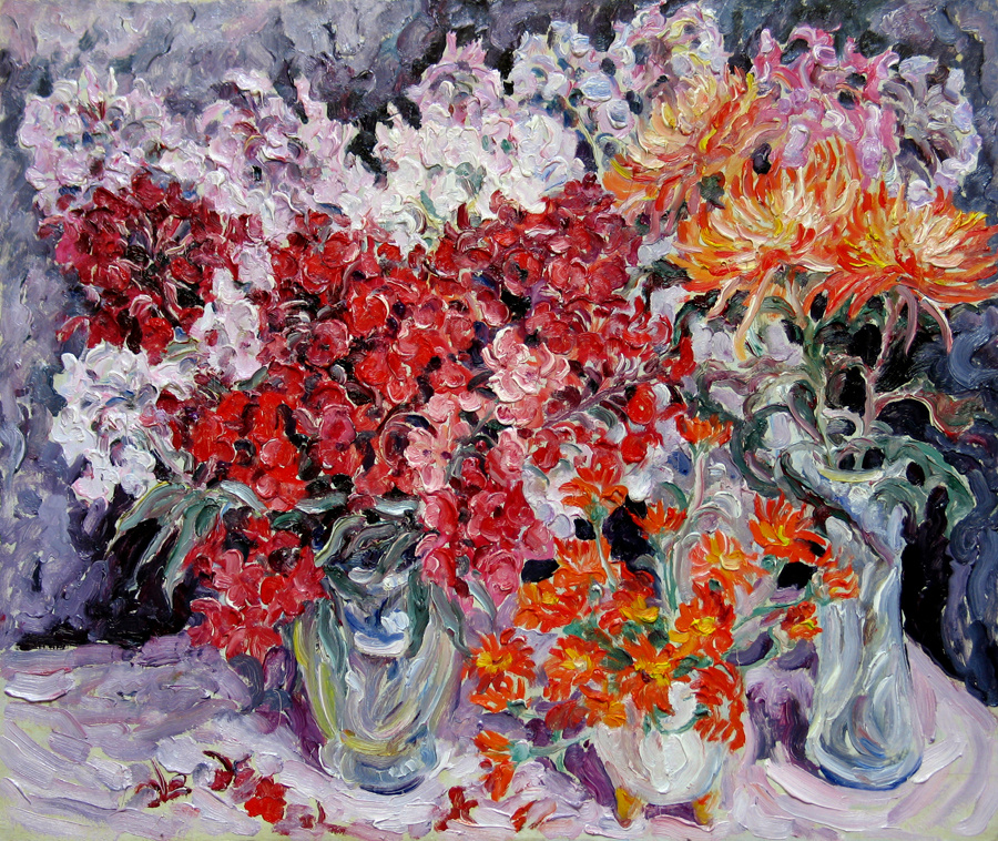 Alexey Vladimirovich Konstantinov. Flowers