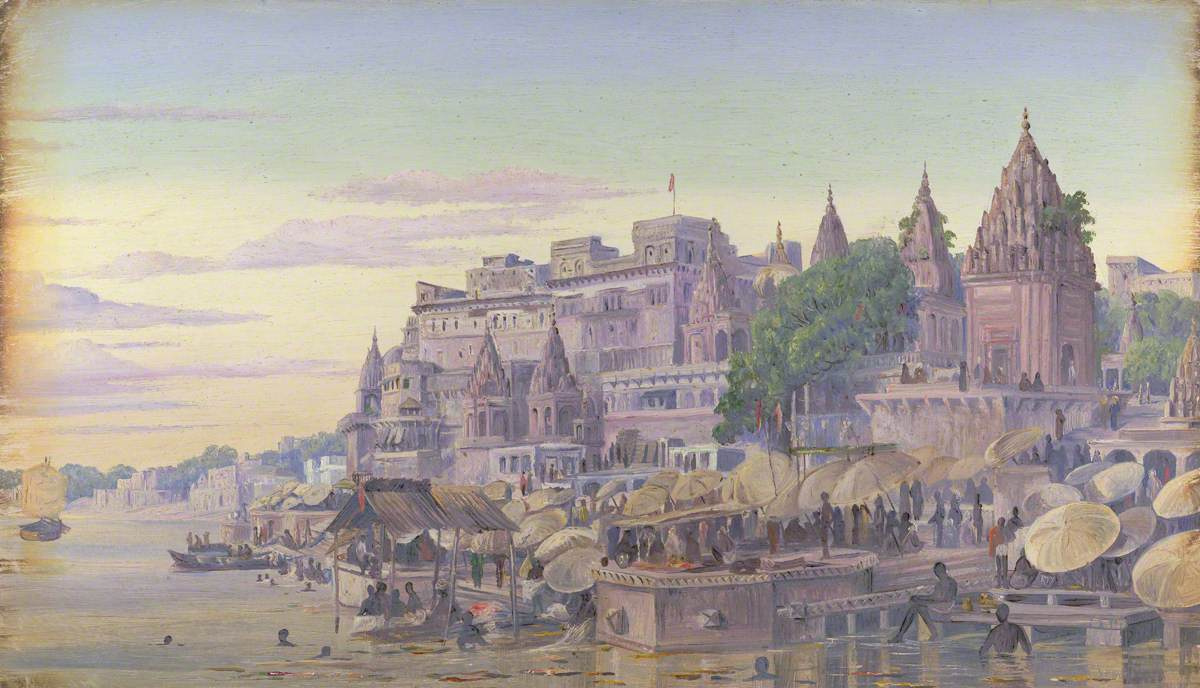 Марианна Норт. Бенарес, Индия. Октябрь 1878