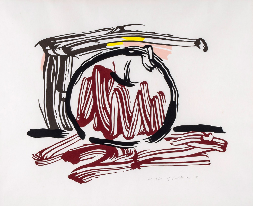 Roy Lichtenstein. Red Apple