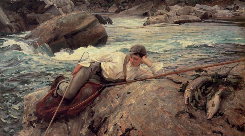 John Singer Sargent. Holiday, Norway