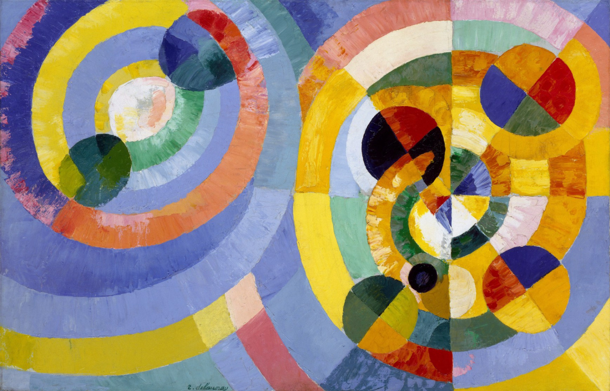 Robert Delaunay. Round shape