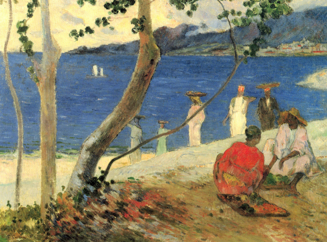 Paul Gauguin. Fruit Bearers at the Turin Cove
