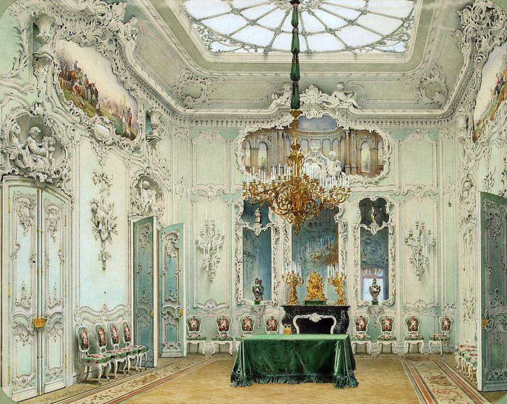 Luigi Premazzi. Types of rooms of the Winter Palace