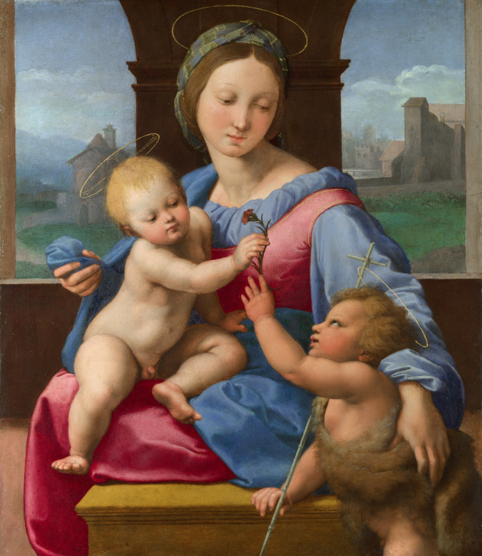 Raphael Sanzio. Aldobrandini Madonna (Madonna Lord Garvagh)