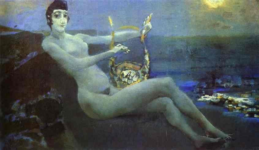 Mikhail Aleksandrovich Vrubel. Sappho