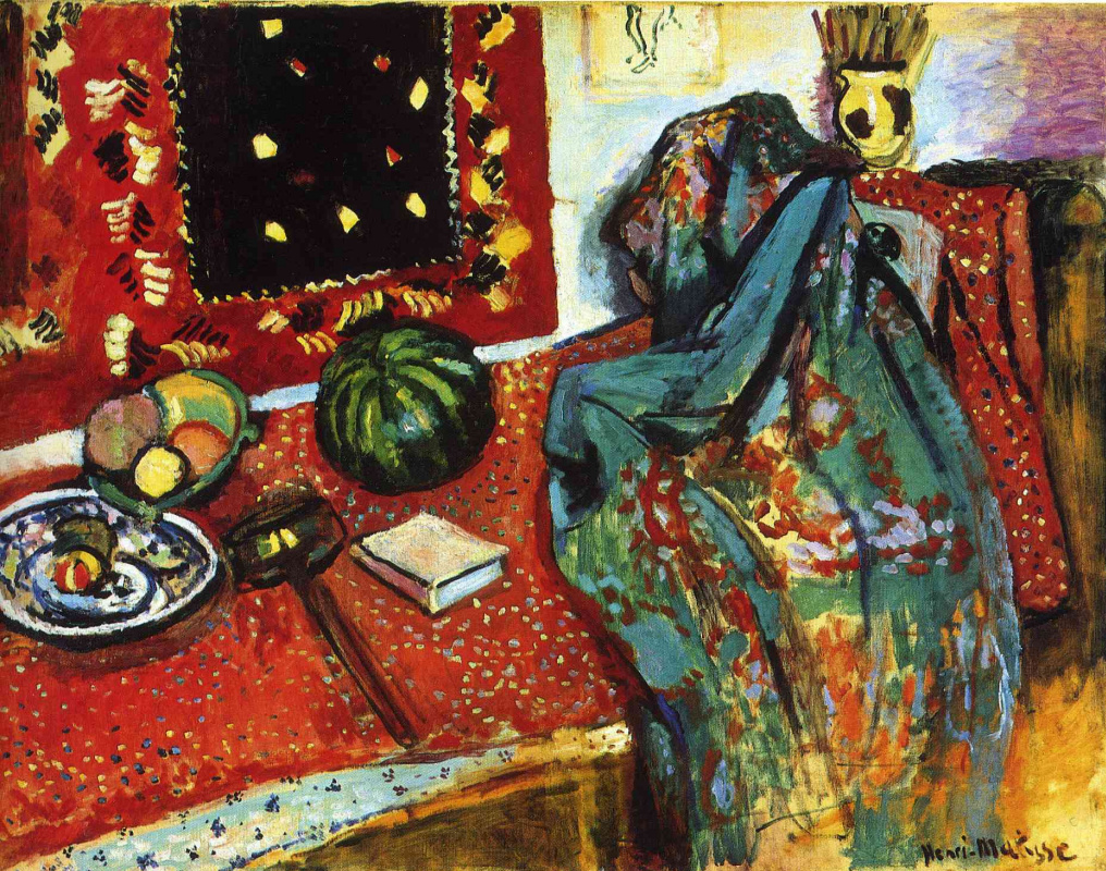 Henri Matisse. Still life with red Mat