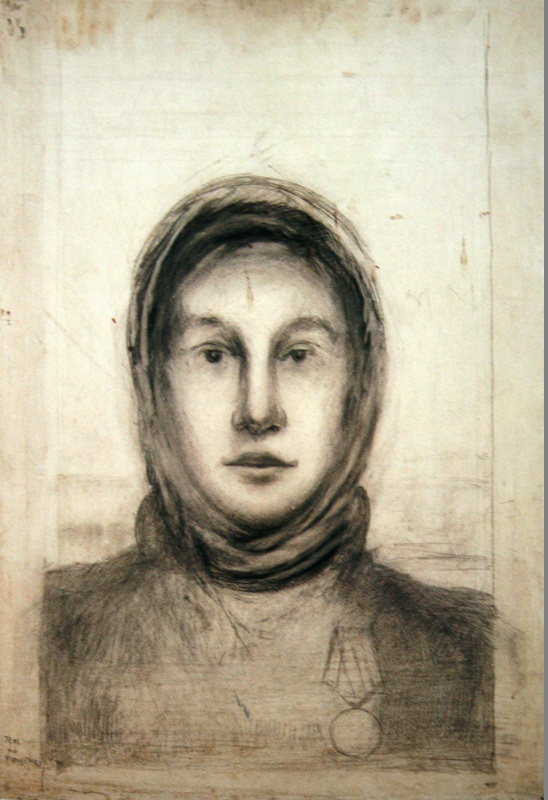 Nikolai Suetin. Sketch. The winner