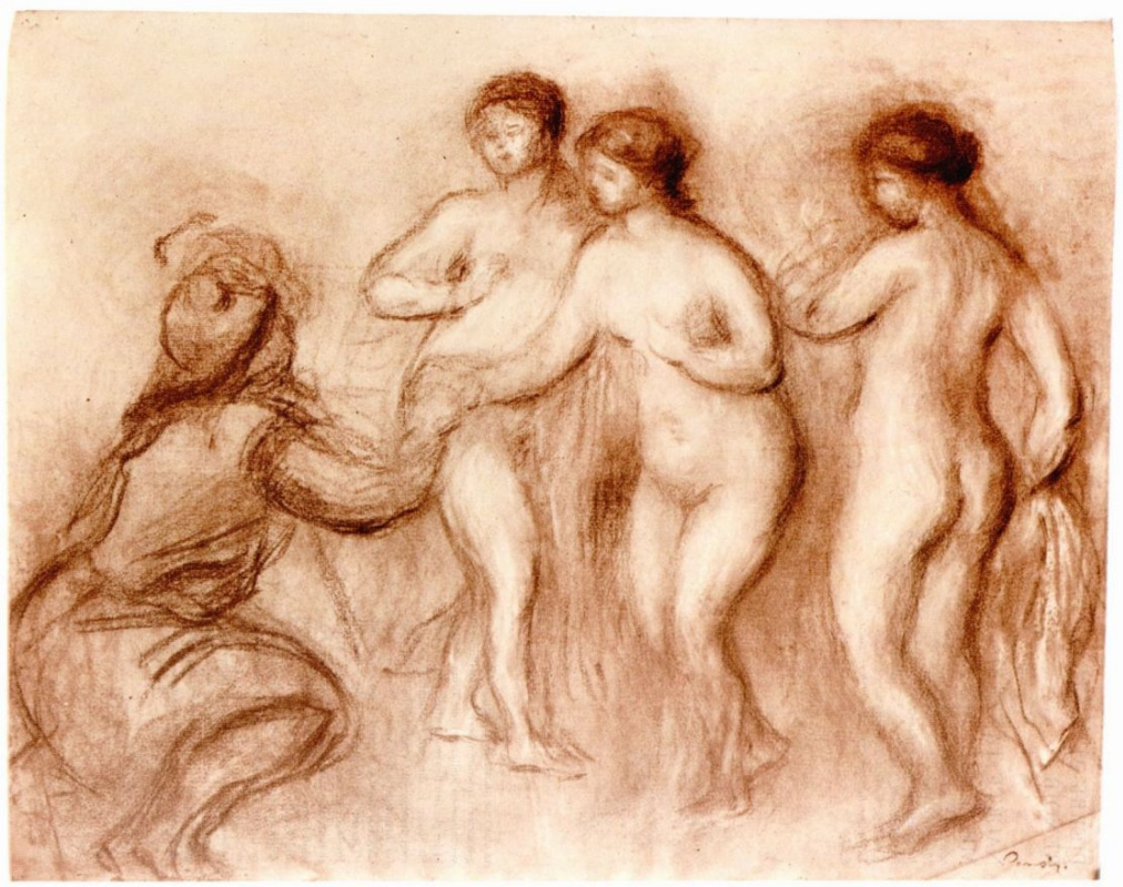 Pierre-Auguste Renoir. The Judgment Of Paris