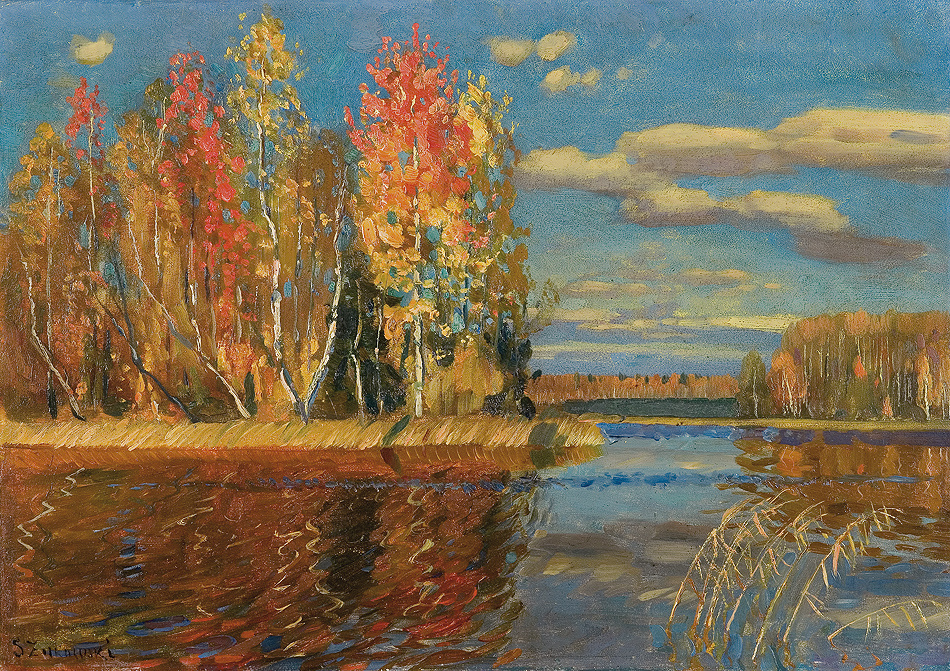 Stanislav Yulianovich Zhukovsky. Autumn water