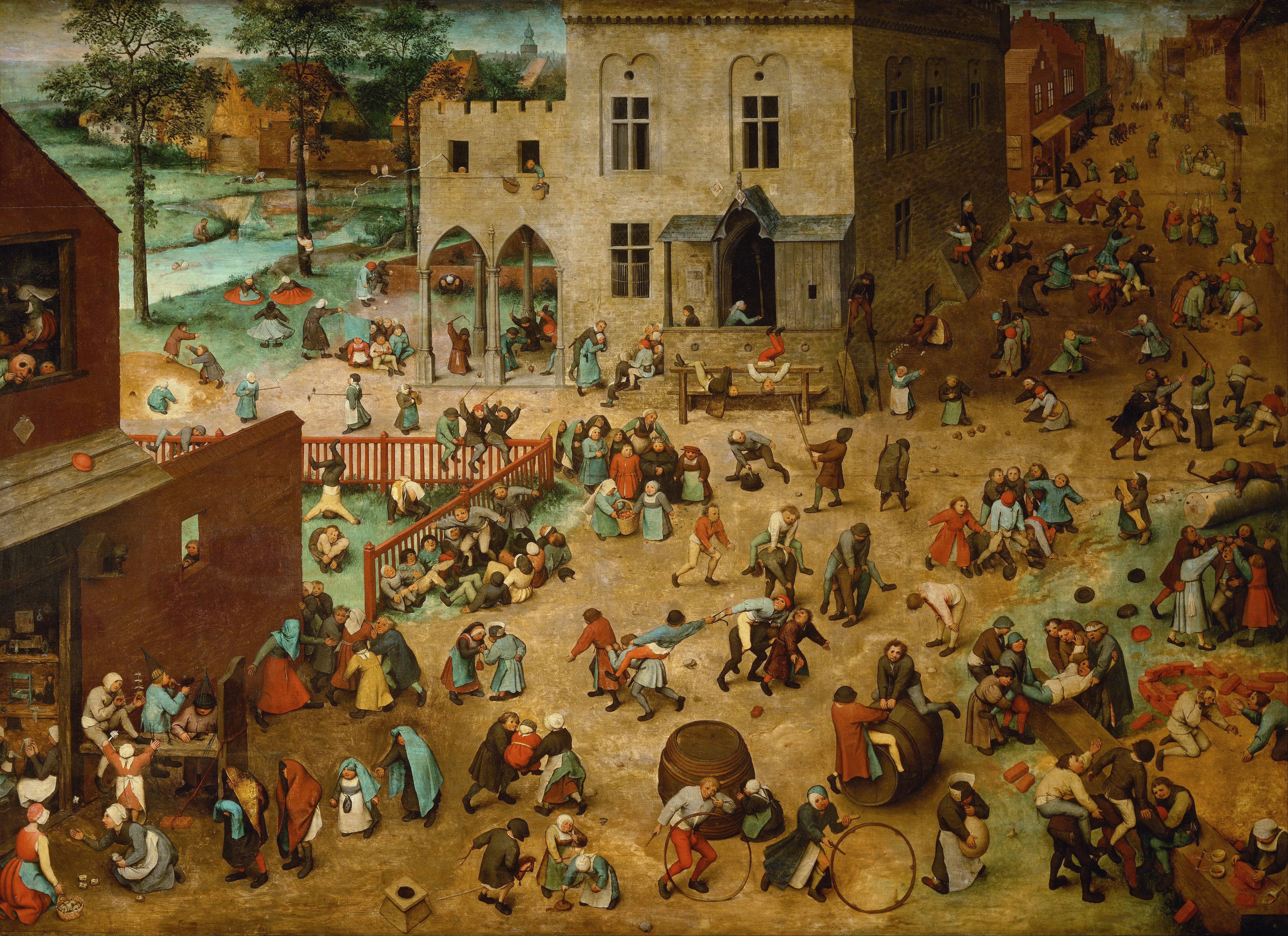 Pieter Bruegel The Elder. Kids games