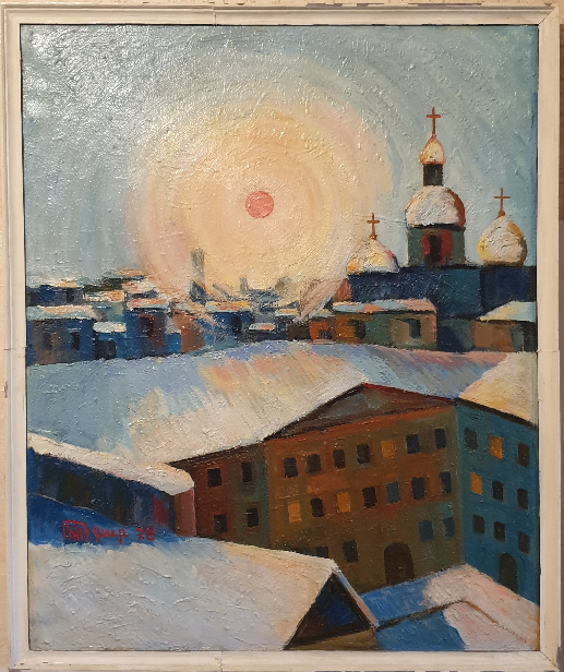 Robert Patwakanovich Gyulazyan. Leningrad landscape