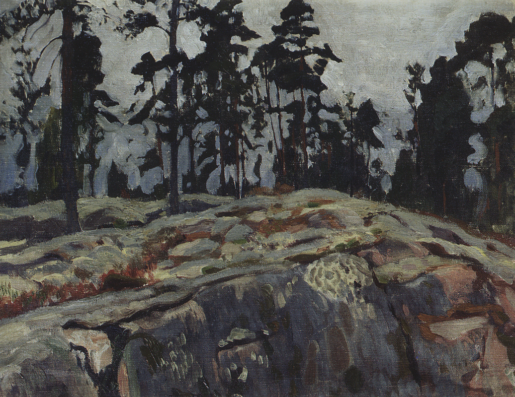 Arkady Alexandrovich Rylov. Finland. Forest