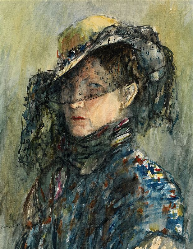 Alexander Grigoryevich Tyshler. Portrait Of Anastasia Tyshler