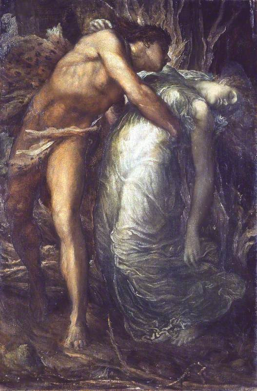 George Frederick Watts. Orpheus and Eurydice