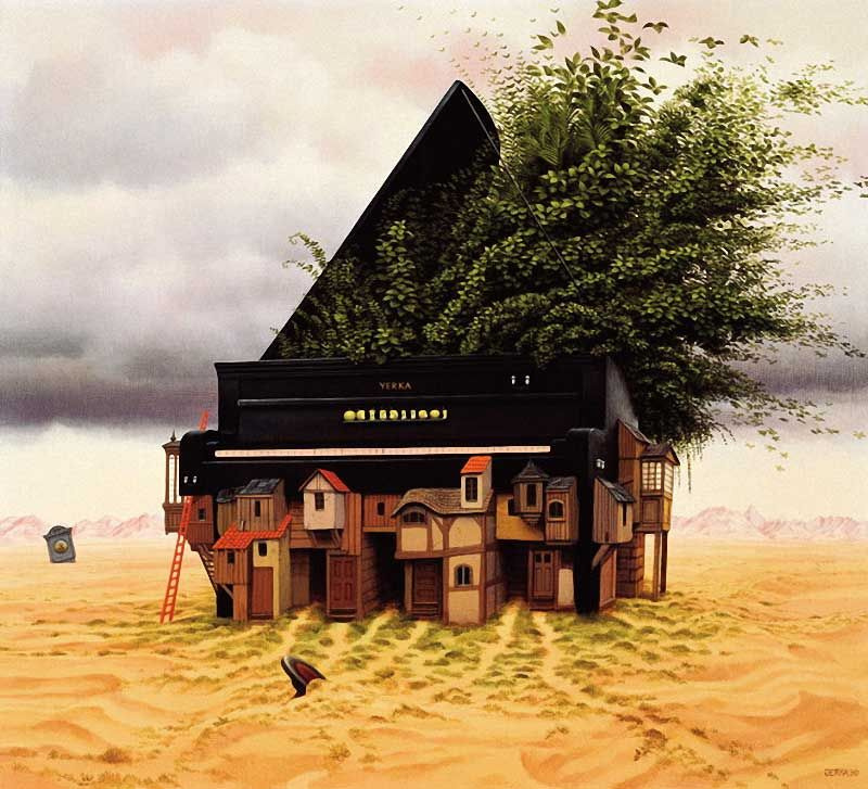 Jacek Yerka. Piano