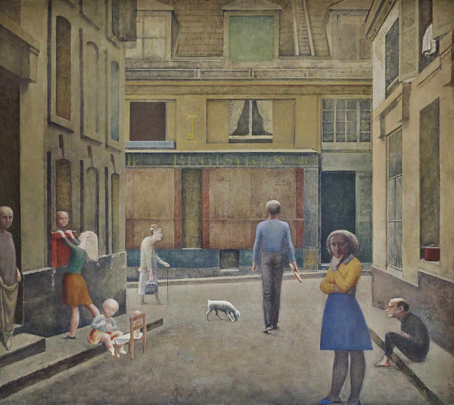 Balthus (Balthasar Klossovsky de Rola). Passage Du Commerce-Saint-André