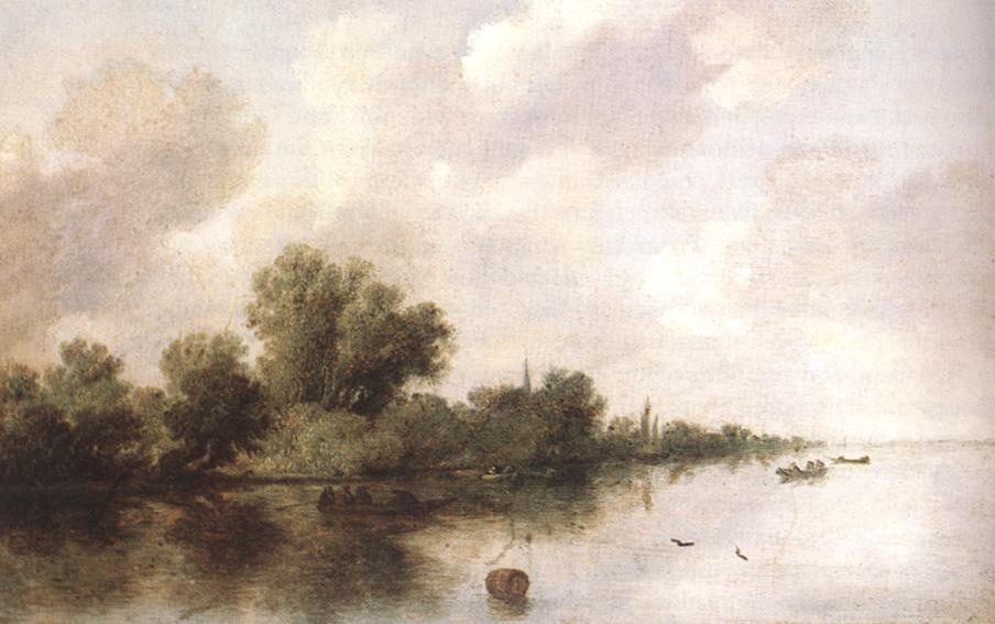 Salomon Jacobs van Ruisdal. River сцена1