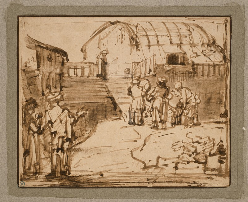 Rembrandt Harmenszoon van Rijn. Noah's ark