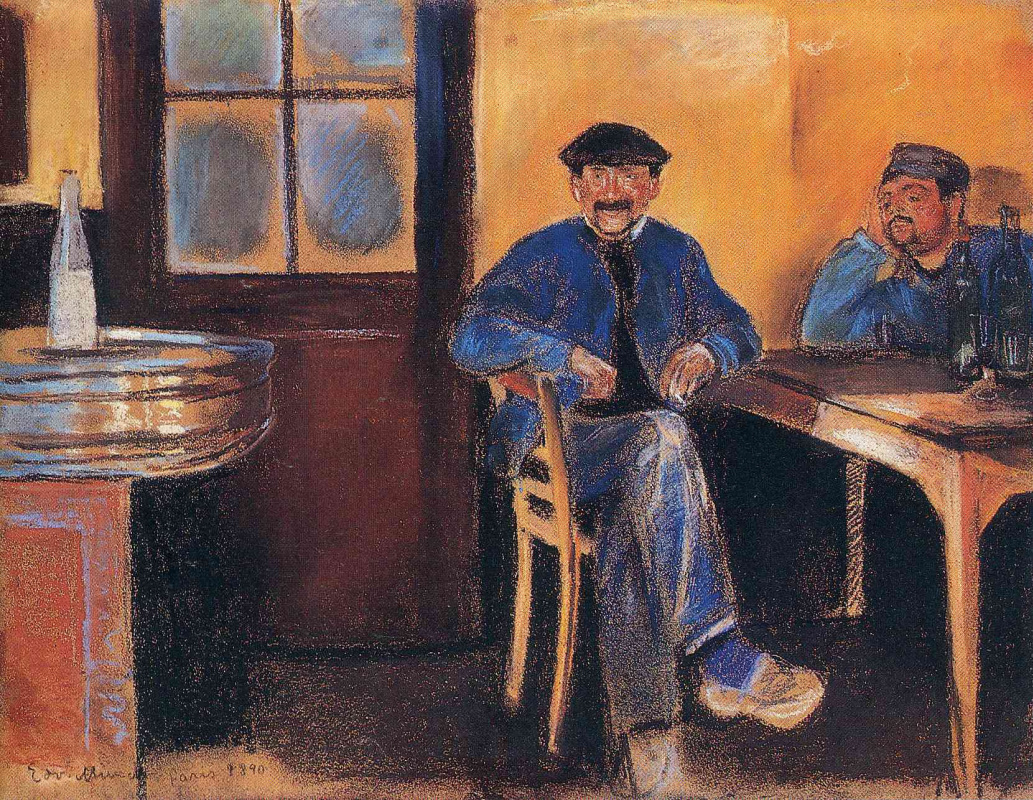Edvard Munch. Tavern in St. cloud