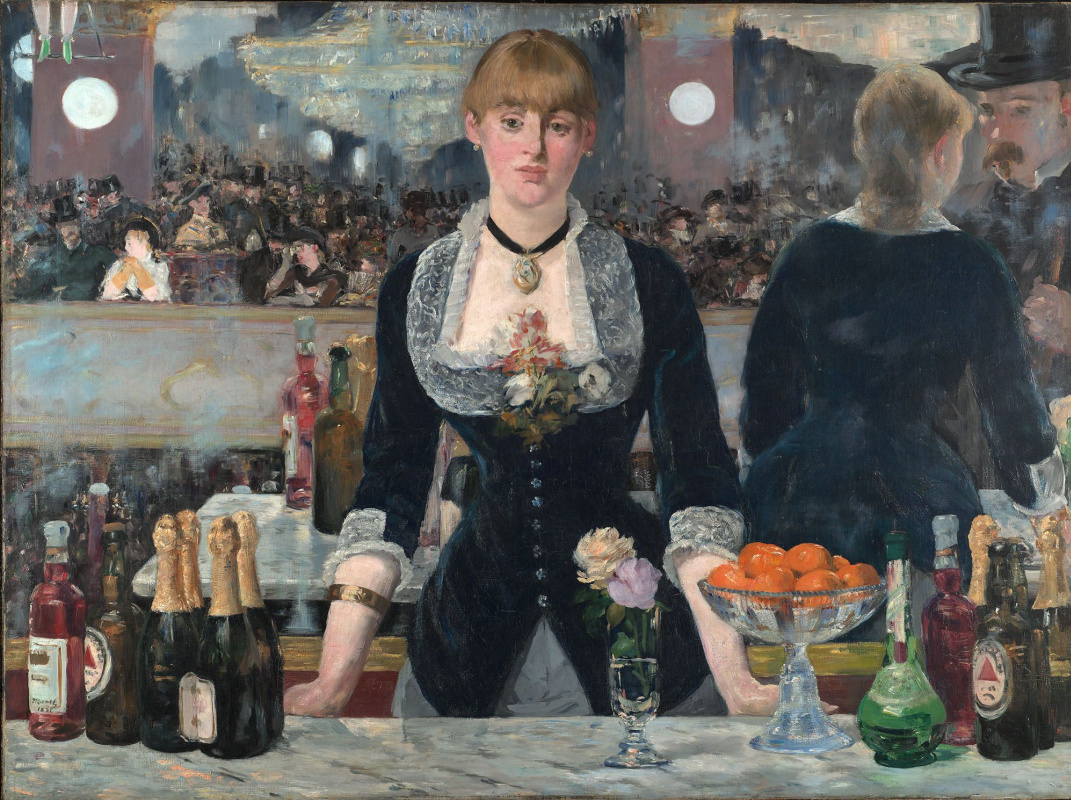 Edouard Manet. Bar at the Folies-bergère