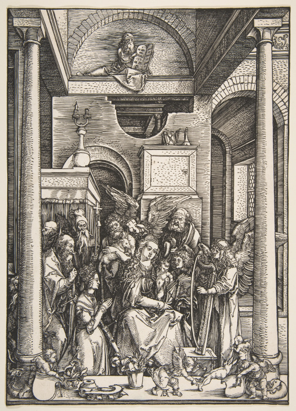 Albrecht Dürer. The Glorification Of The Virgin Mary