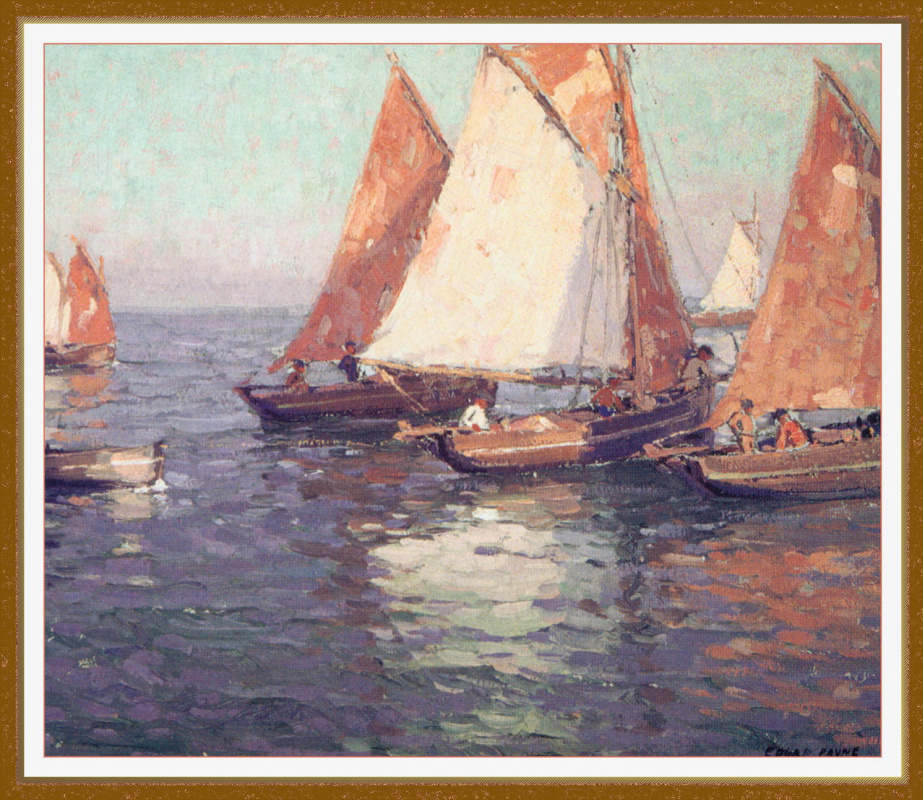 Edgar Payne. Sails