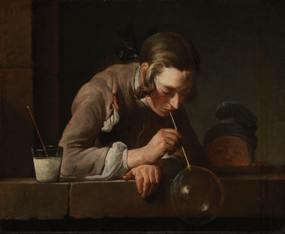 Jean Baptiste Simeon Chardin. Bubbles