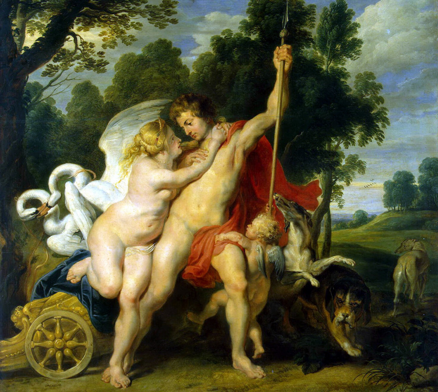 Peter Paul Rubens. Venus and Adonis