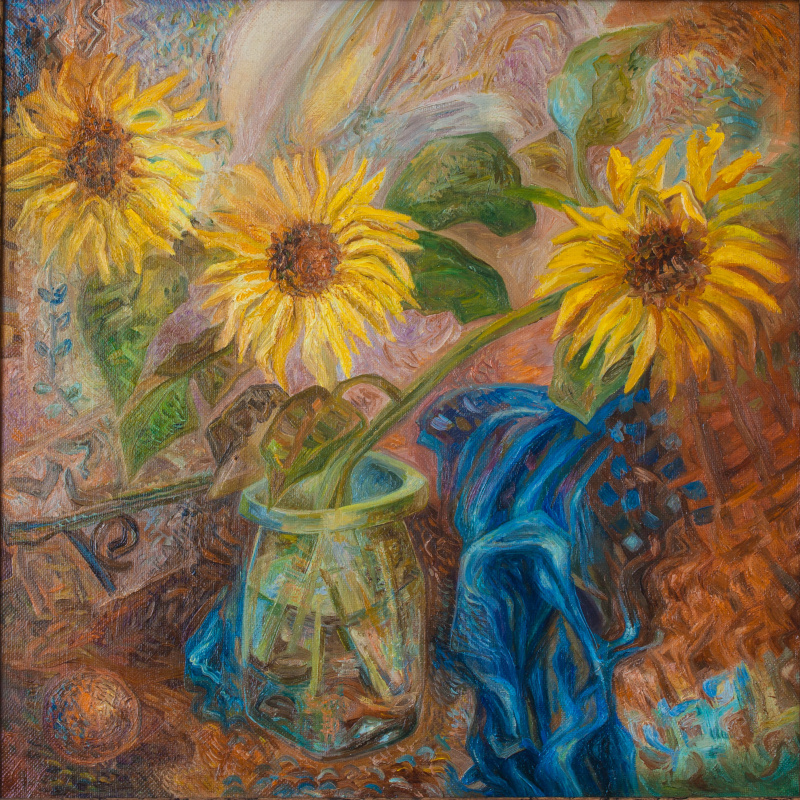 Agnessa Morkovina. Sunflowers