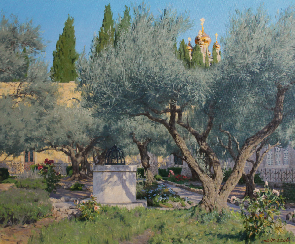 Artem Yurievich Puchkov. "Garden of Gethsemane" in Jerusalem.
