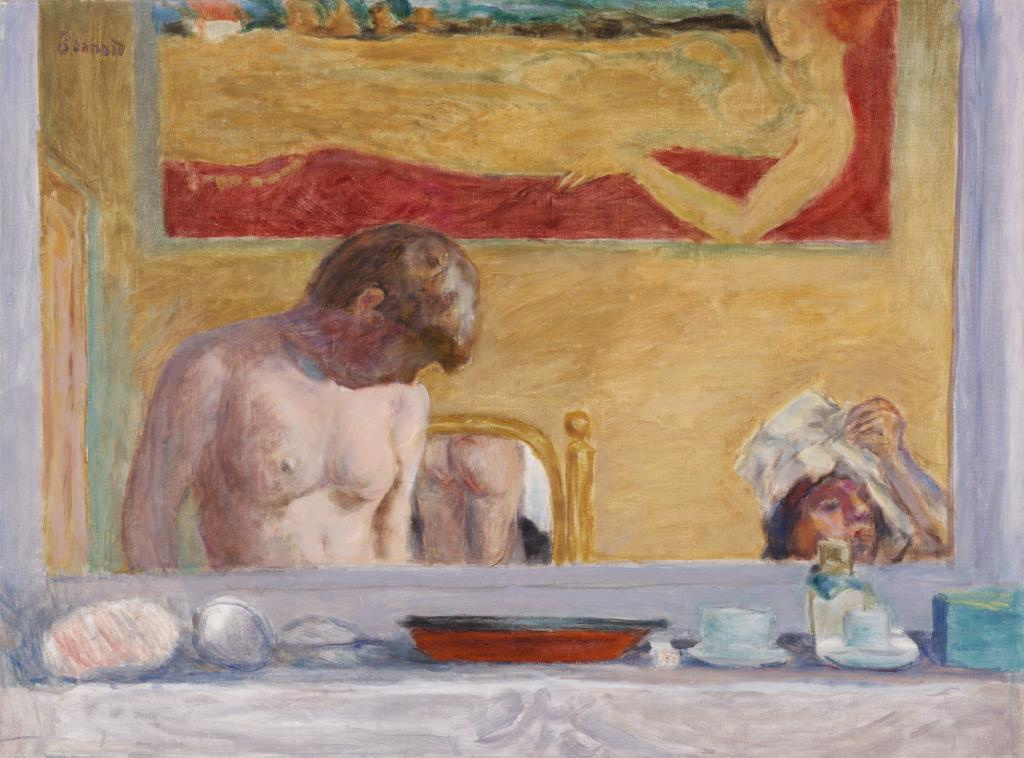 Pierre Bonnard. Young woman in the bathroom