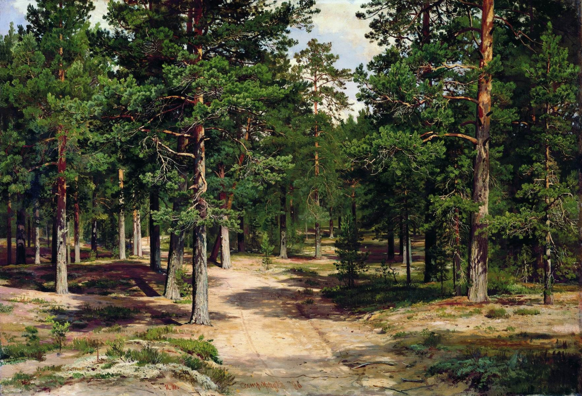 Ivan Shishkin. The Sestroretsk Bor