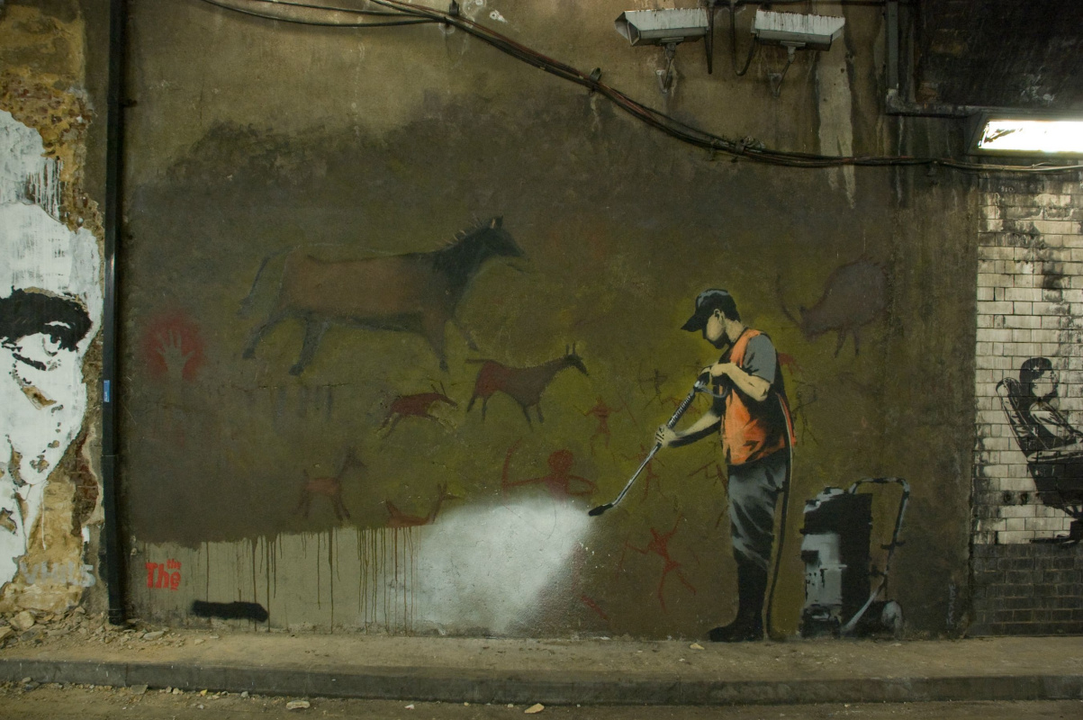 Banksy. Washer
