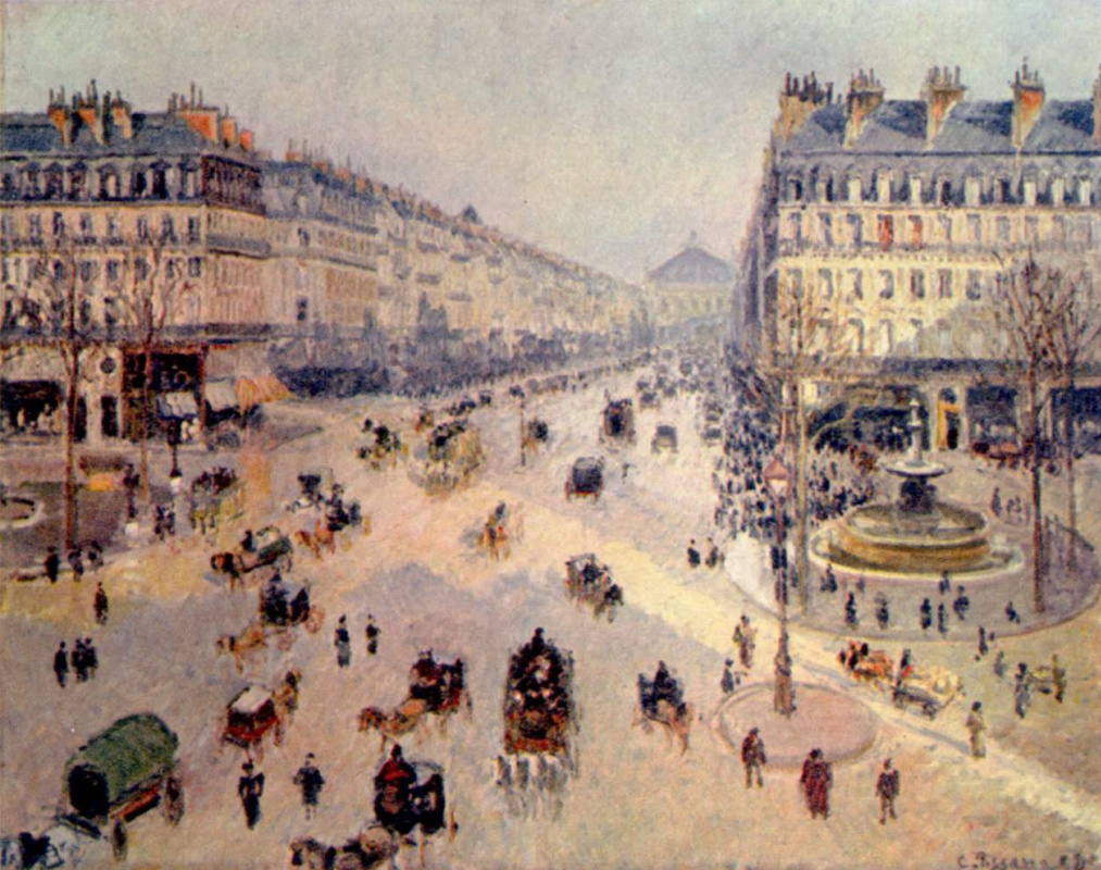 Camille Pissarro. Opera travel