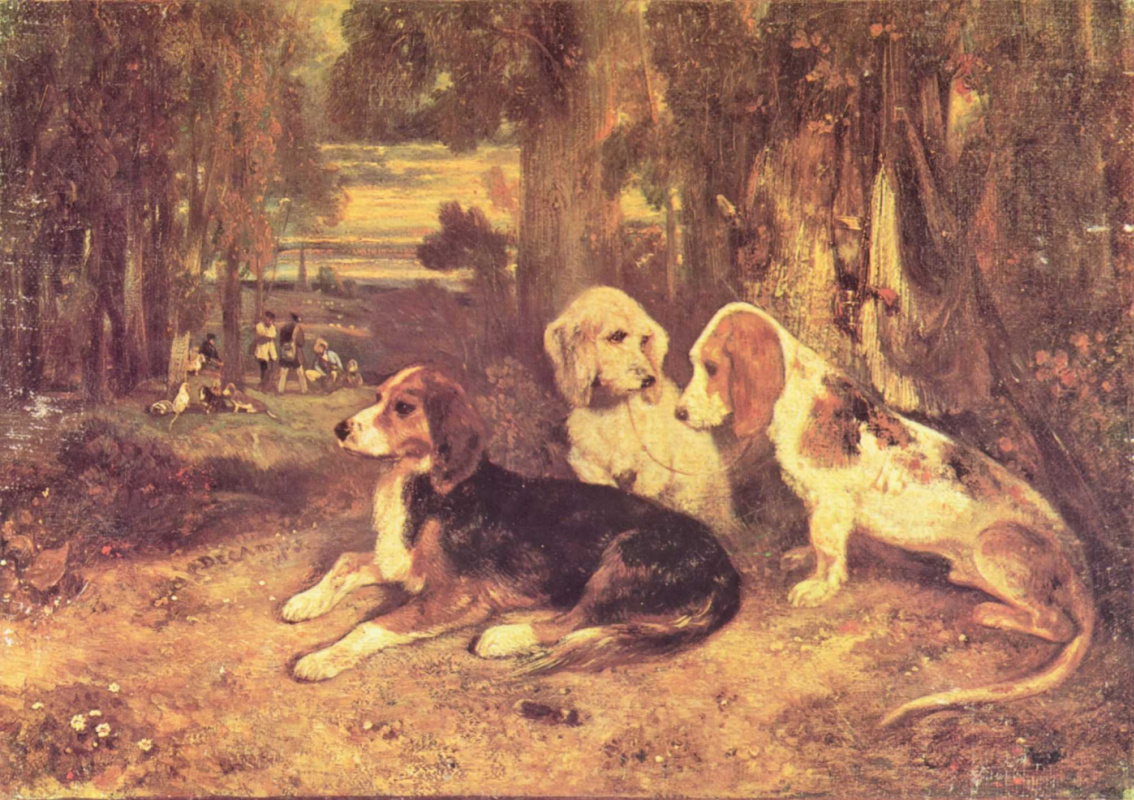 Alexander-Gabriel Dean. Hunting dog