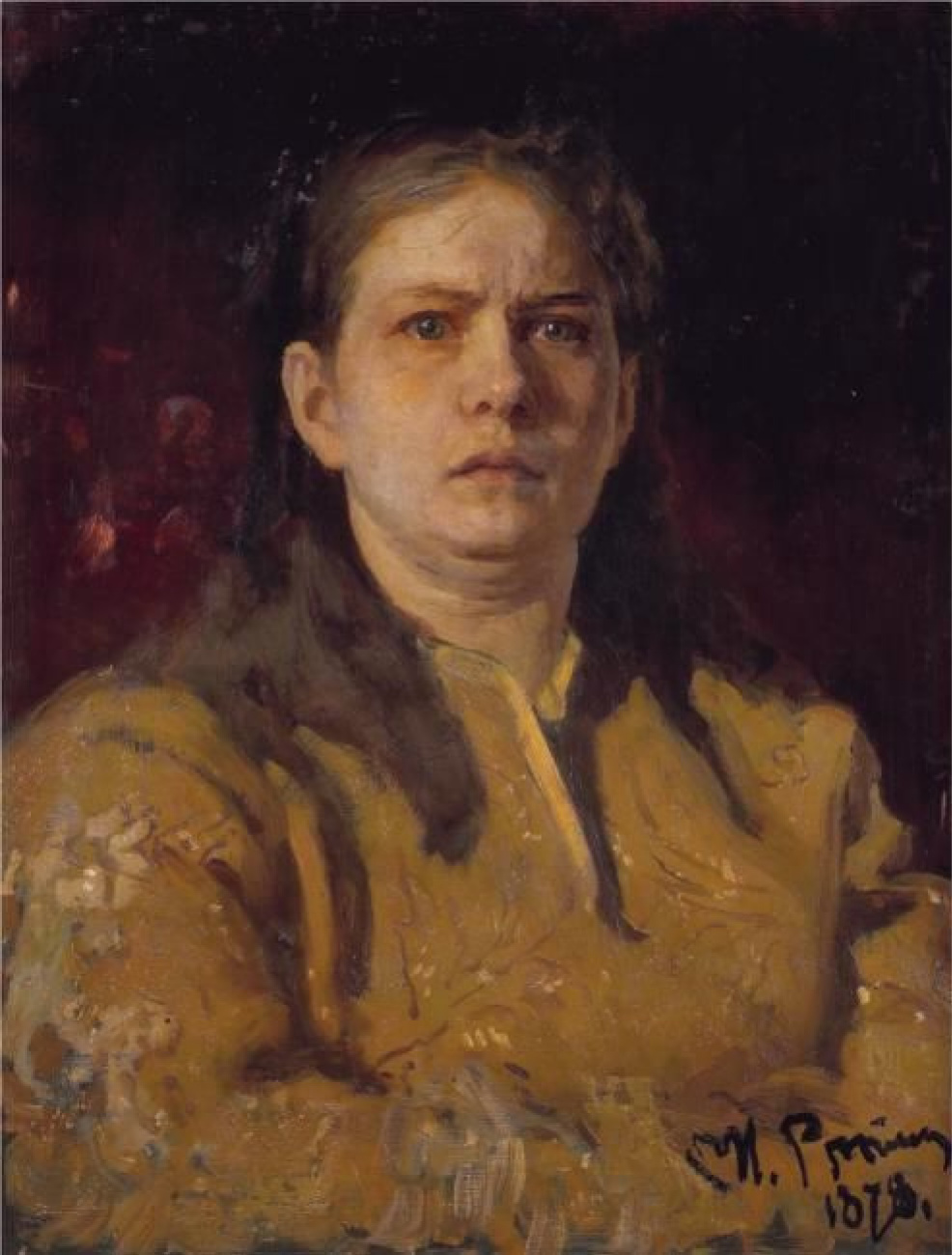 Study for the picture Grand Duchess Sofia at the Novodevichy