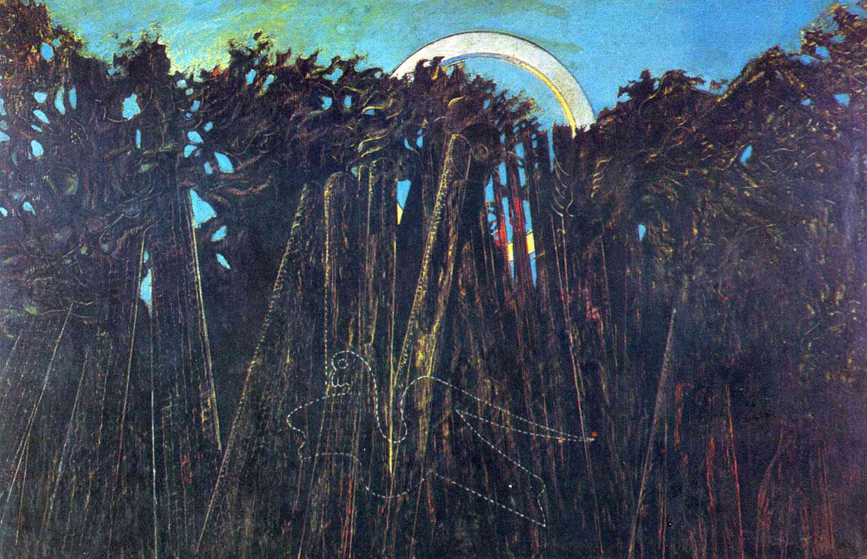 Max Ernst. Embalmed forest