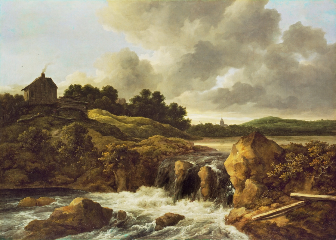 Якоб Исаакс ван Рейсдал. Пейзаж с водопадом