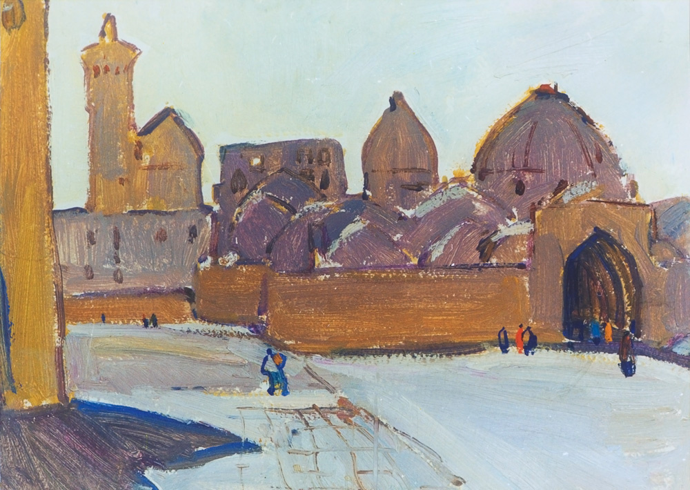 Robert Petracovich Avagyan. Bukhara Fortaleza Arca.