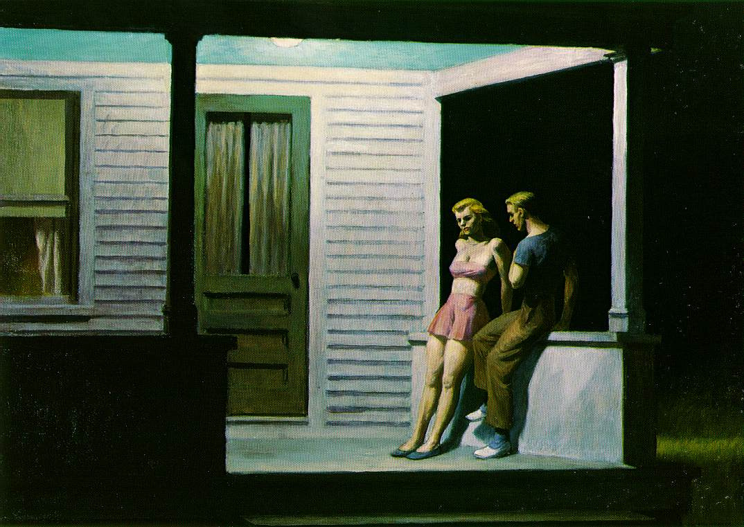 Edward Hopper. Summer evening